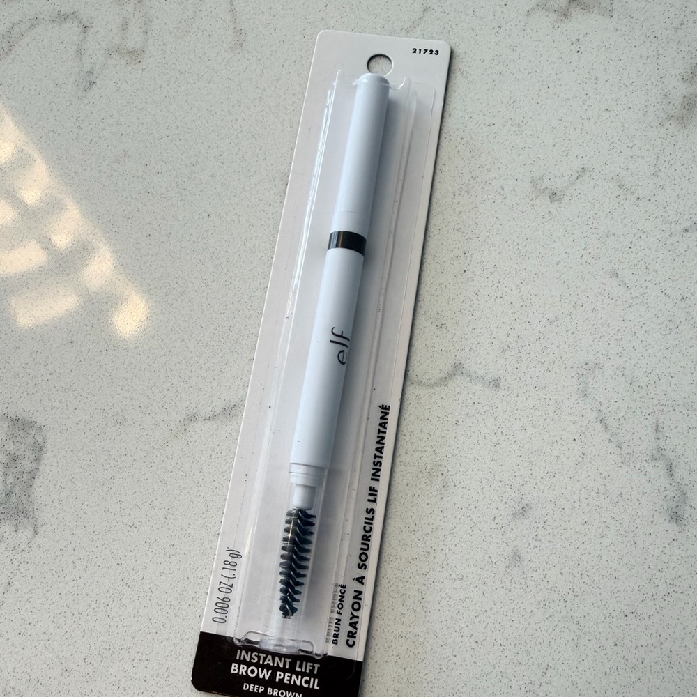 【Brand New】e.l.f. Instant Lift Brow Pencil – Deep Brown Full Size